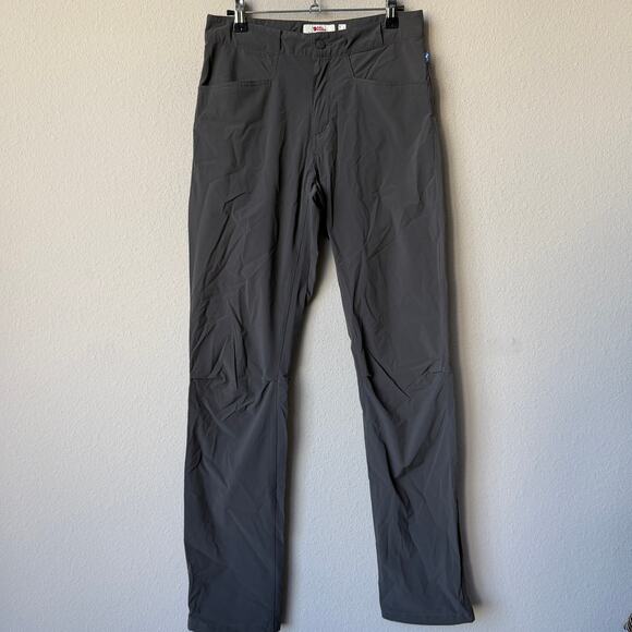 Fjallraven High Coast Lite Trousers Stone Grey Performance Pants - Picture 2 of 7